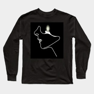 You Lightened My Darkness, Then You Left. I Wish You Were Here To See Me Shining Long Sleeve T-Shirt